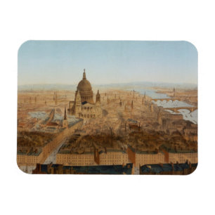 London: a bird's eye view of St. Paul's and the Ri Magnet