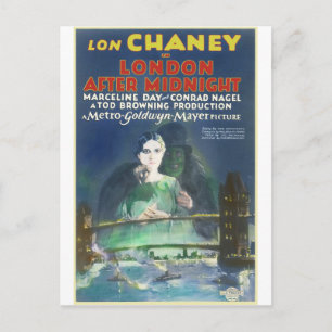 LONDON AFTER MIDNIGHT by Philip J. Riley Postcard