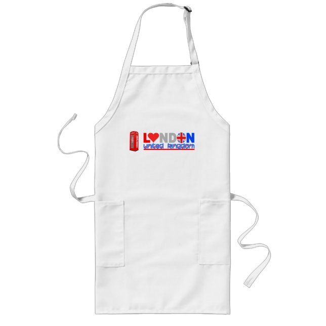 London apron - choose style (Front)