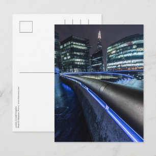 London at Night Postcard