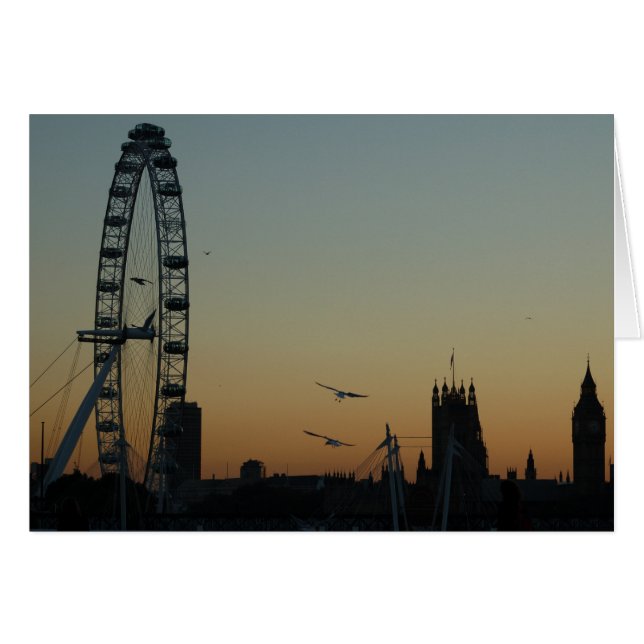 London at sunset (Front Horizontal)
