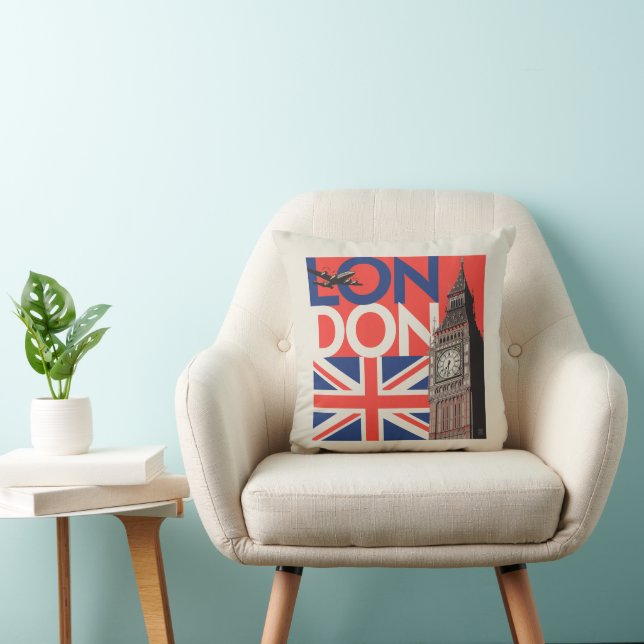 London Big Ben | England Cushion (Chair)