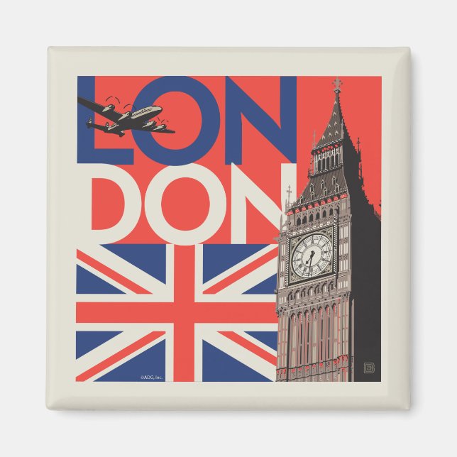 London Big Ben | England Magnet (Front)