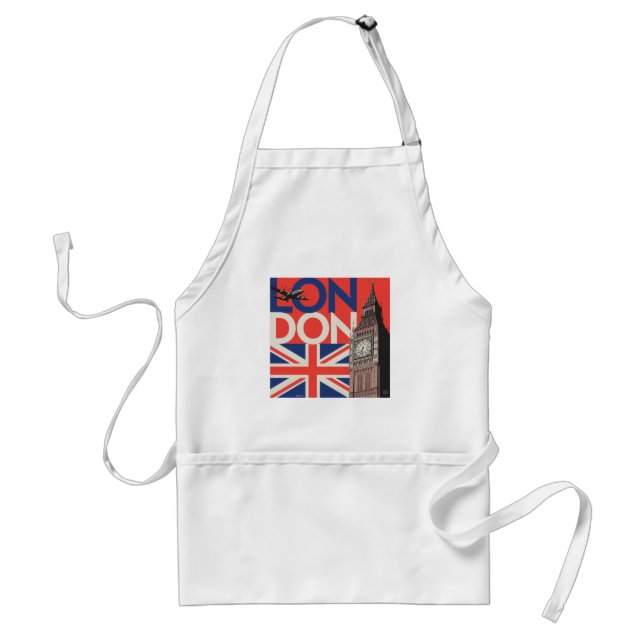 London Big Ben | England Standard Apron (Front)