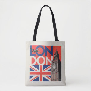 London Big Ben   England Tote Bag