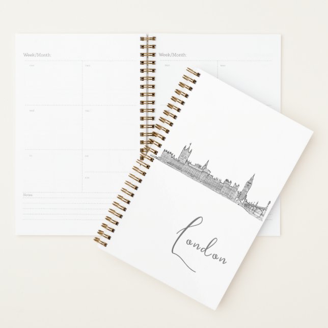 London Big Ben Great Britain Architecture Planner (Display)