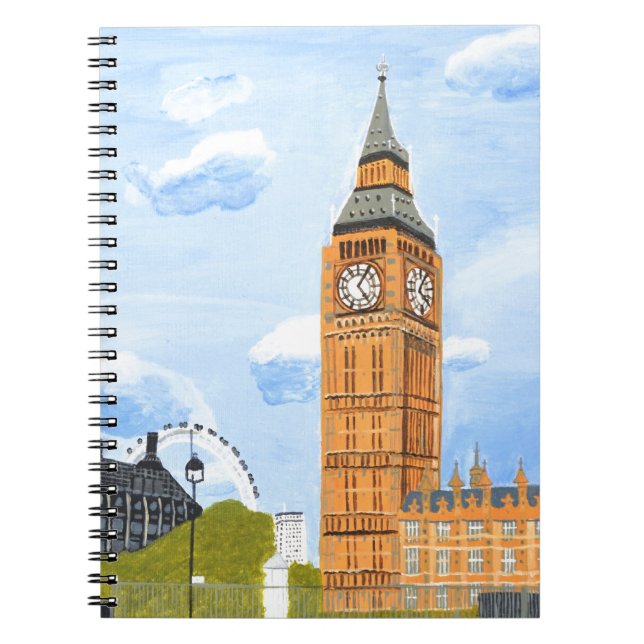 London Big Ben Notebook (Front)
