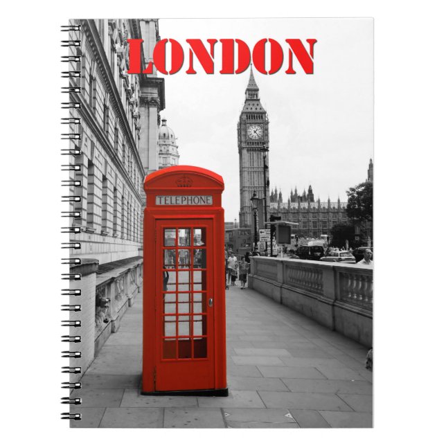 London BIG BEN Notebook (Front)