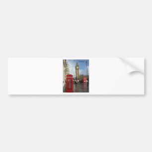 London Big Ben Phone box (by St.K) Bumper Sticker