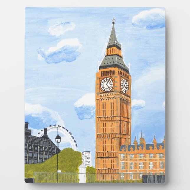 London Big Ben Plaque (Front)