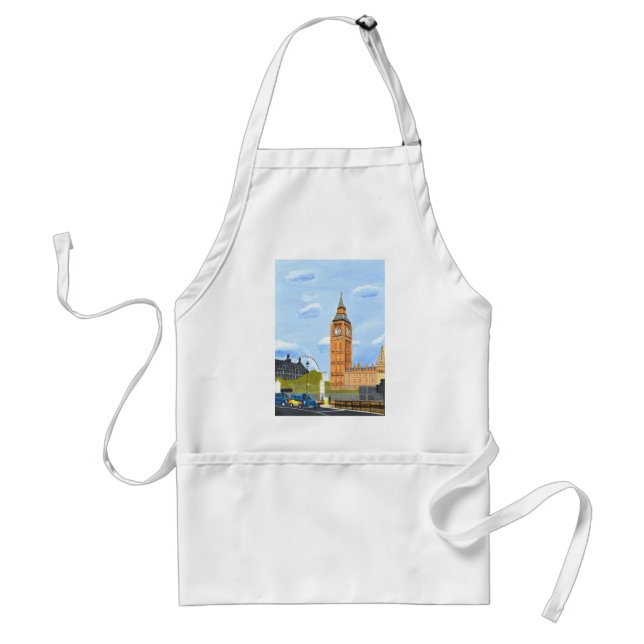 London Big Ben Standard Apron (Front)