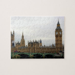 London - Big Ben - Westminster - 8x10 - 110 pcs. Jigsaw Puzzle