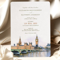 London Big Ben Westminster Bridge Wedding