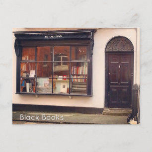 London - Black Books Holiday Postcard
