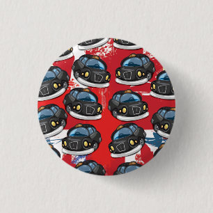 London Black Cab 3 Cm Round Badge