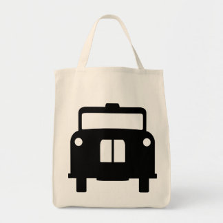 London Black Taxi/Cab Design Tote Bag