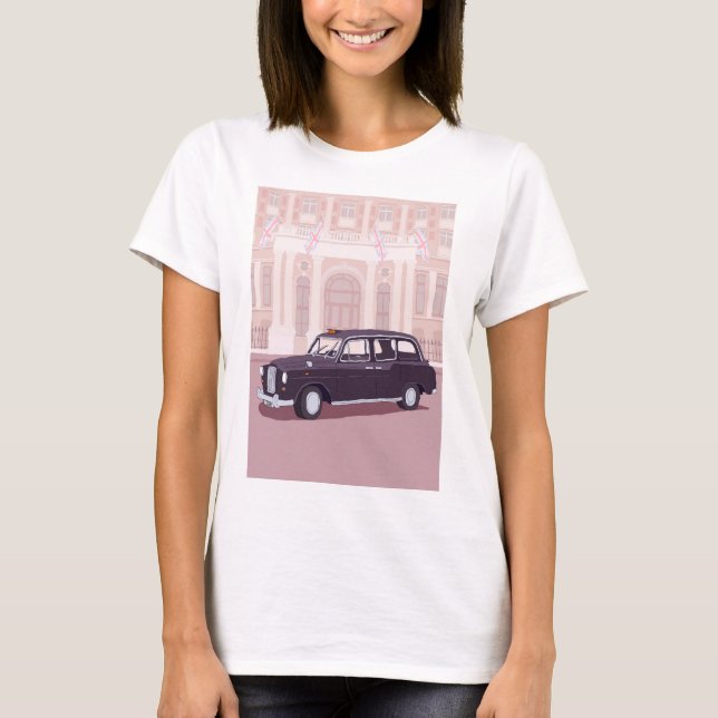 London black taxi cab T-Shirt (Front)