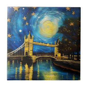 London Bridge Acrylic Art, Ceramic Tile