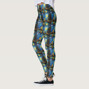 London Bridge Acrylic Art, Leggings