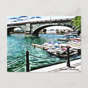 London Bridge at Lake Havasu City, Arizona Postcard