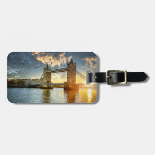 London Bridge at Sunset Luggage Tag