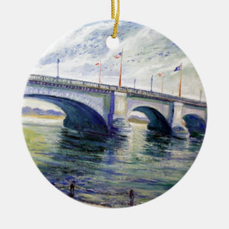 London Bridge by Alfred Zwiebel Ceramic Tree Decoration