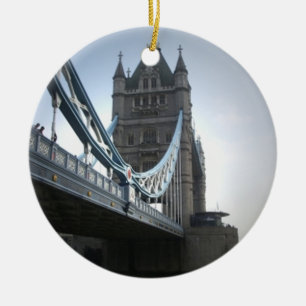 London Bridge Ceramic Tree Decoration