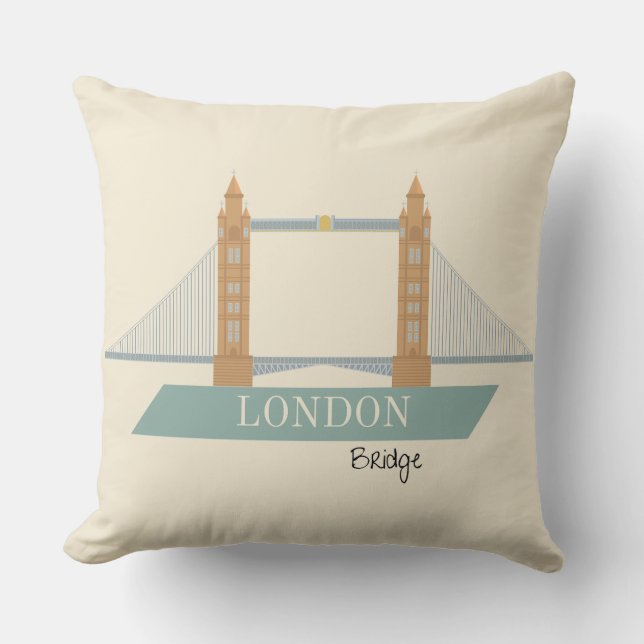 LONDON BRIDGE CUSHION (Front)