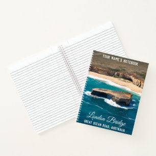 London Bridge Great Ocean Road Air Aerial Notebook