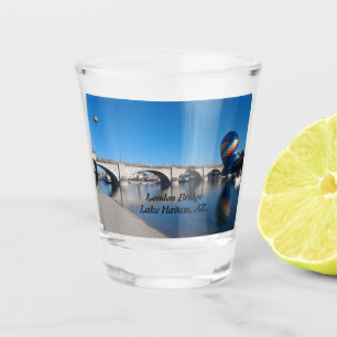 London Bridge Hot air balloon  Shot Glass