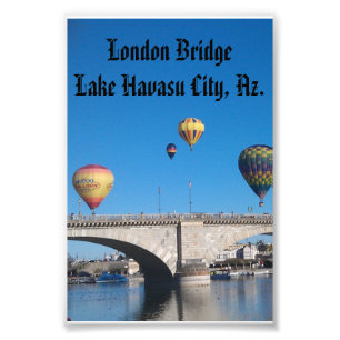 London Bridge, Lake Havasu, Az. Photo Print