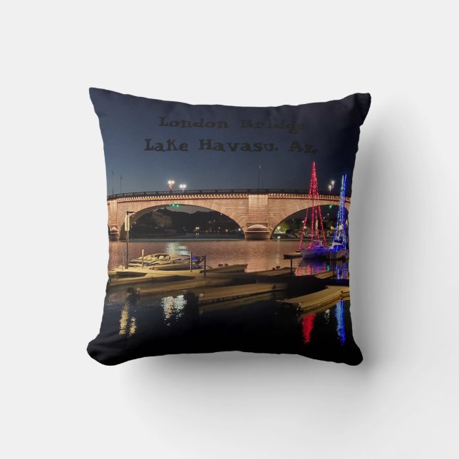 London Bridge Lake Havasu Cushion (Front)