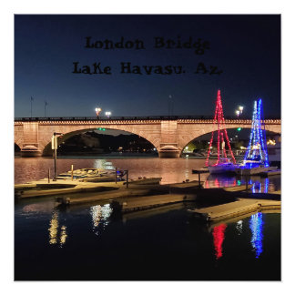 London Bridge Lake Havasu Photo Print