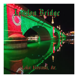 London Bridge Lake Havasu  Photo Print