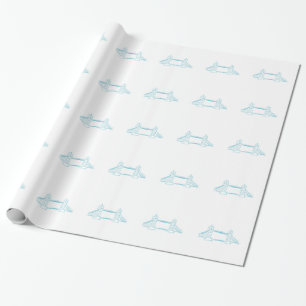 London Bridge Landmark Wrapping Paper