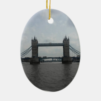 London Bridge & Phone Box - Ceramic Ornament