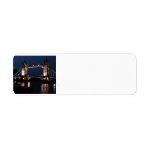 London Bridge Return Address Label