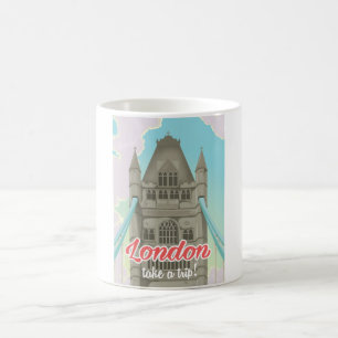 London Bridge vacation poster Coffee Mug