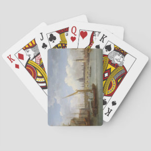 London Bridge, with St. Paul's Cathedral in the Di Playing Cards
