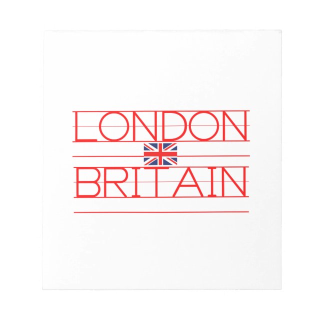 LONDON BRITAIN NOTEPAD (Front)