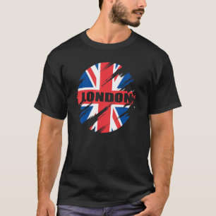 London British Flag England Uk Britain Union Jack T-Shirt