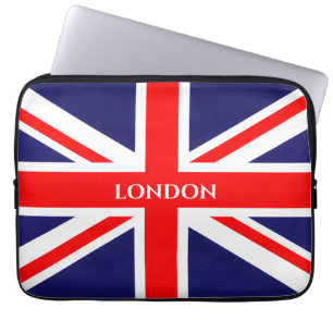 London  British Flag  Laptop Sleeve