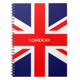 London British Flag Notebook