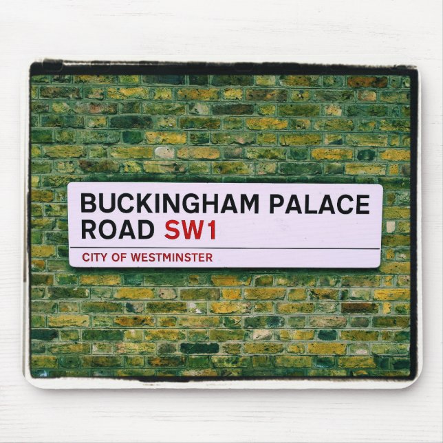 London - Buckingham Palace Road Mousepad (Front)