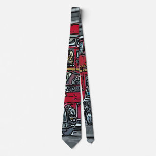 London bus & cab by designbywhacky tie