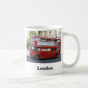 London bus coffee mug