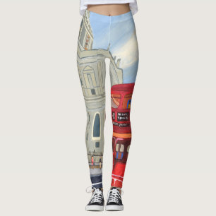 London Bus leggings 