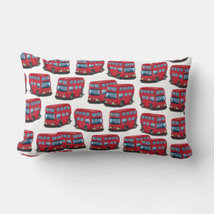 London Bus Lumbar Cushion