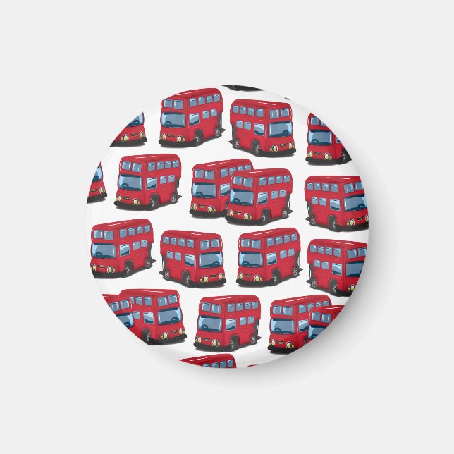 London Bus Magnet (Front)