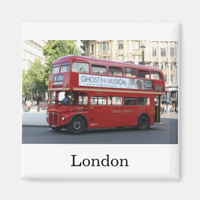 London bus magnet (Front)